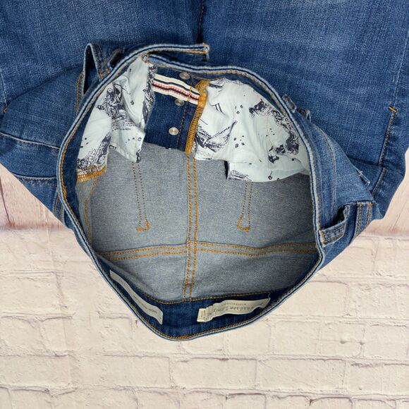 Anthropologie Pilcro & The Letterpress High Rise Flare Jeans 27 Denim D040 -5 - Picture 15 of 16